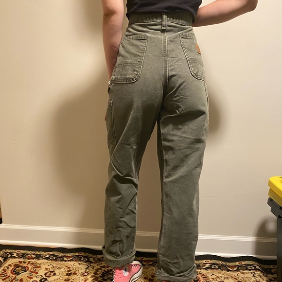 Carhartt green painter pants - Picture 2 of 4